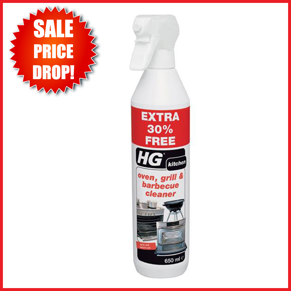 HG Oven,Grill & Bbq Cleaner + 30 Extra Foc